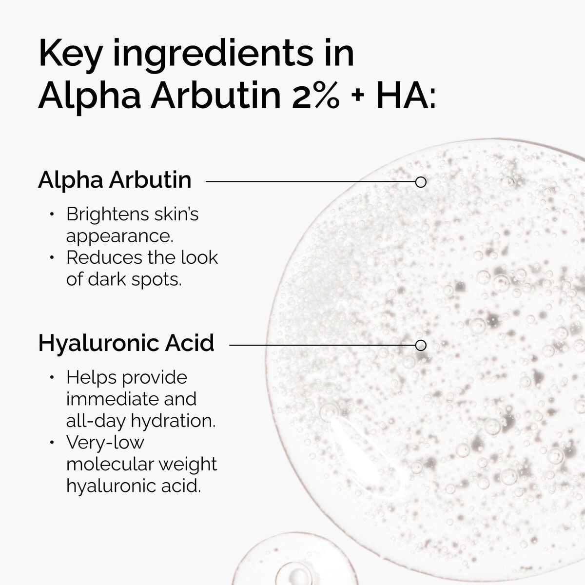Alpha Arbutin + HA Targeted Serum Care G5