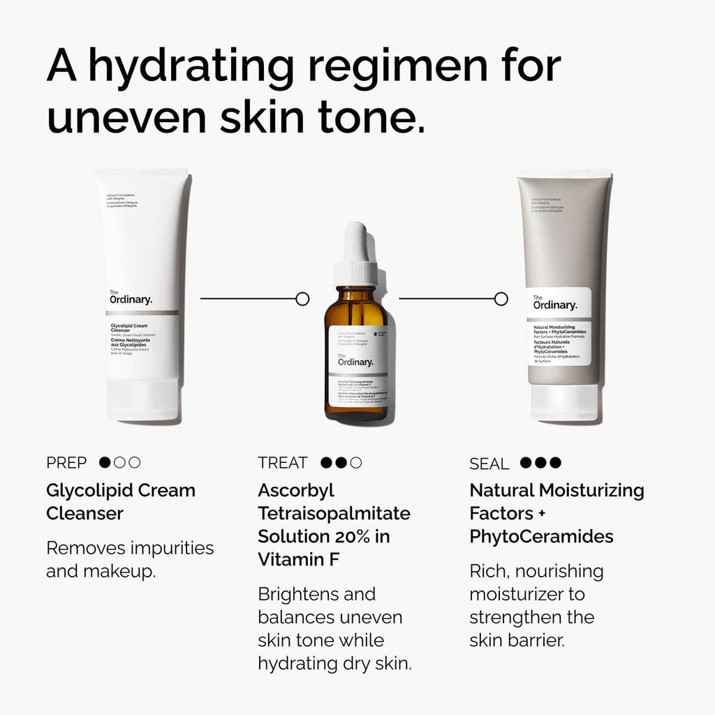 Ascorbyl Tetraisopalmitate Solution in Vitamin F Targeted Serum Care V4