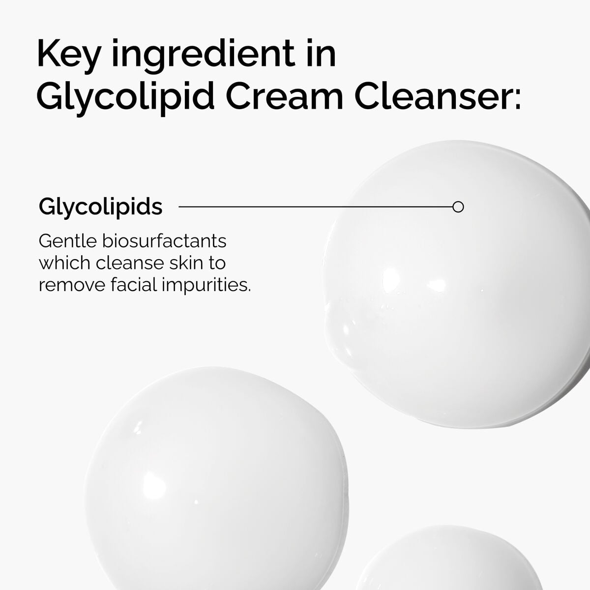 Glycolipid Cream Cleanser Gentle Cleansing Care R7