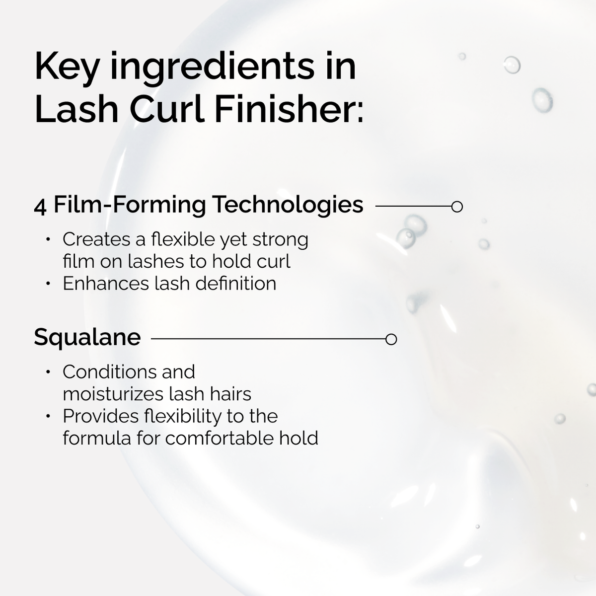Lash Curl Finisher Hair Scalp Care T7
