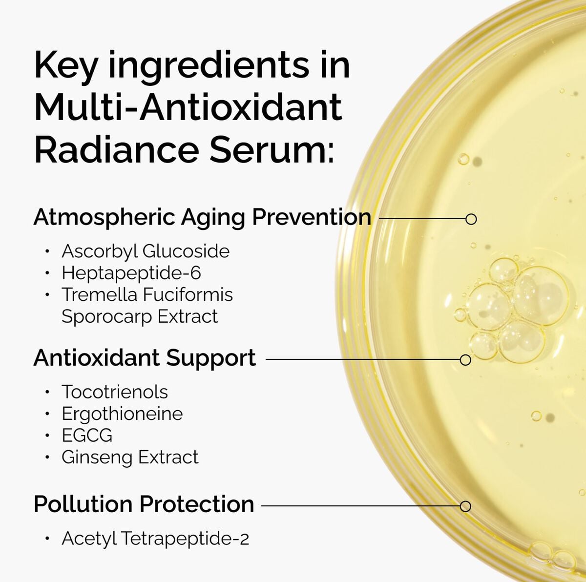 Multi-Antioxidant Radiance Serum Daily Treatment Ritual E7
