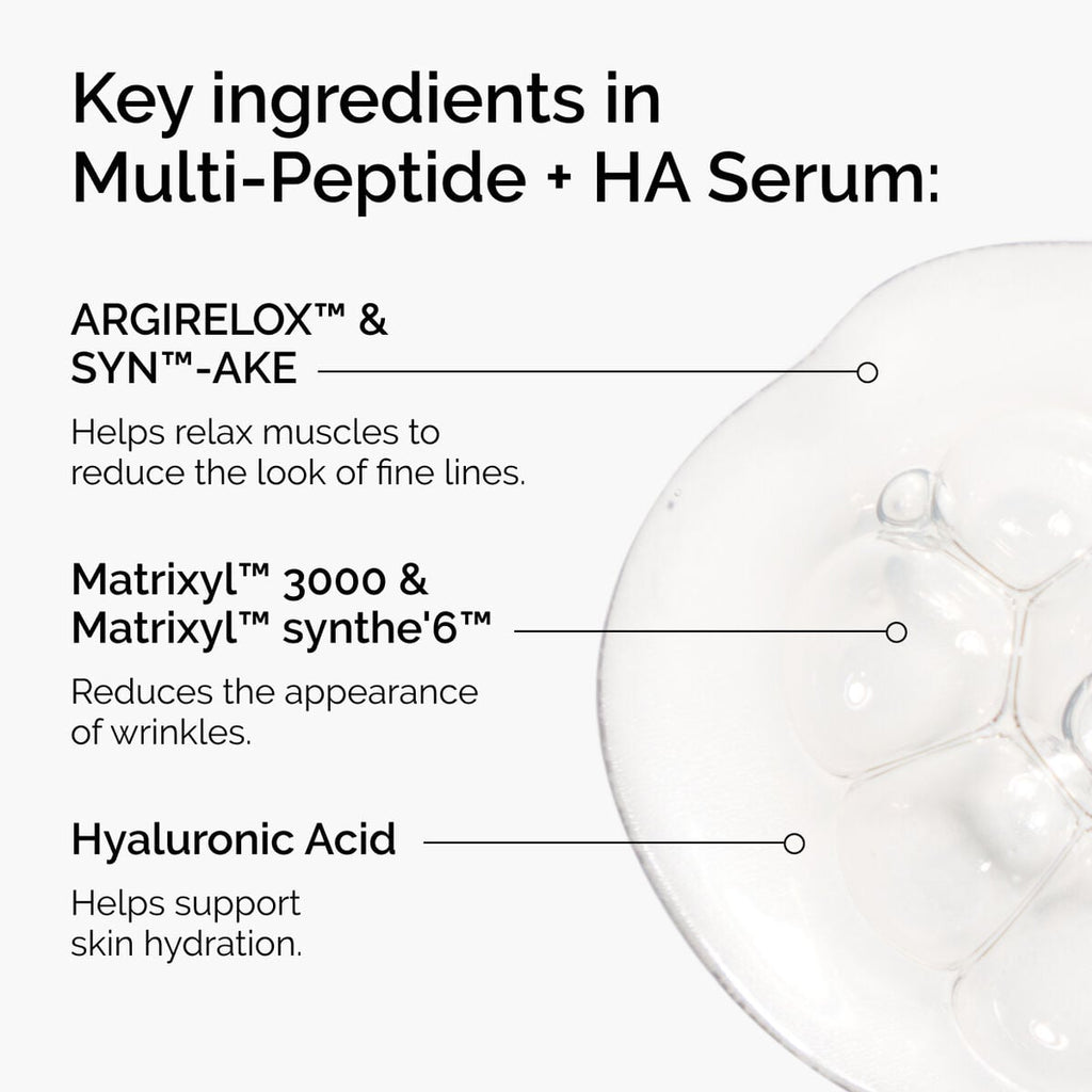 Multi-Peptide + HA Serum Daily Treatment Ritual J6
