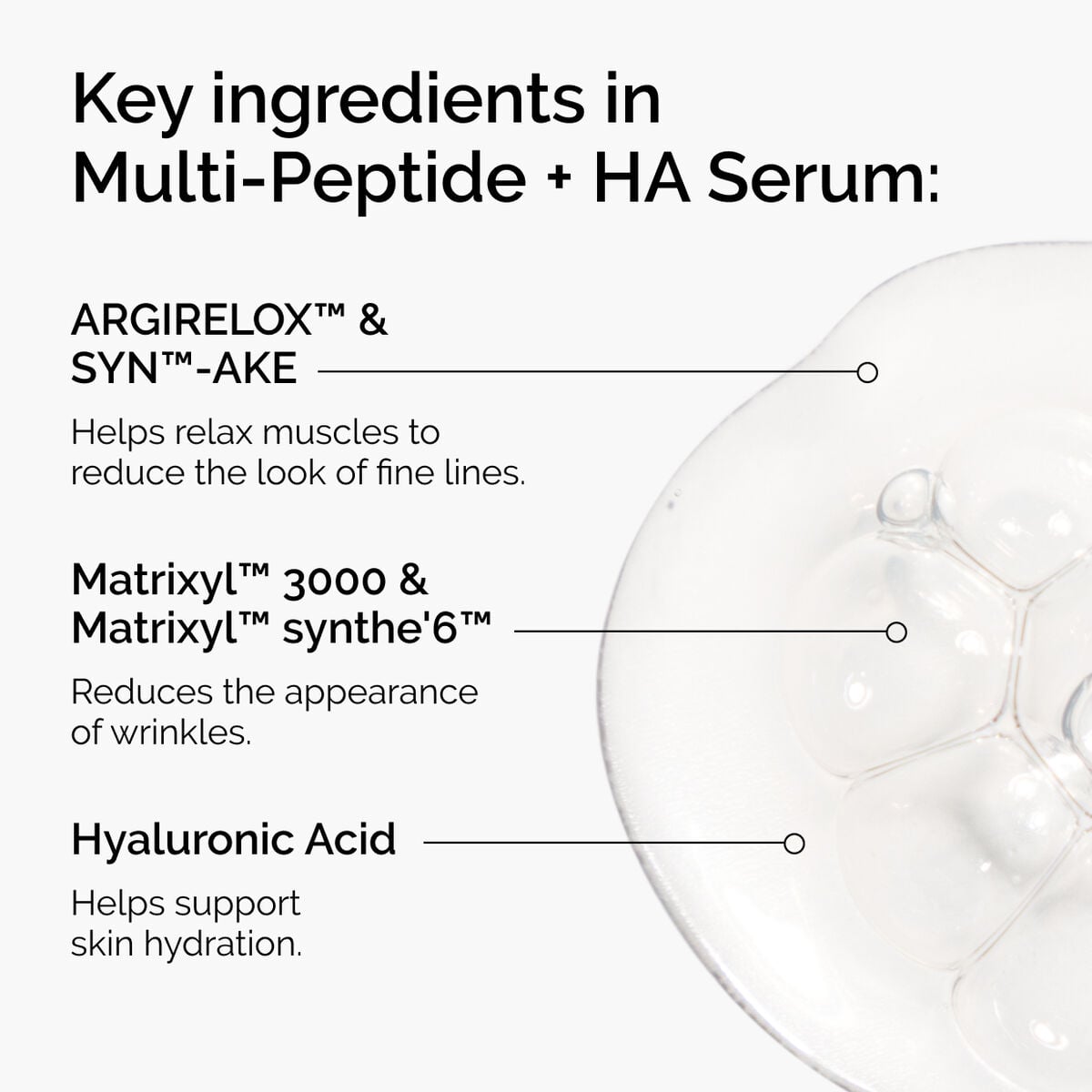Multi-Peptide + HA Serum Daily Treatment Ritual J6