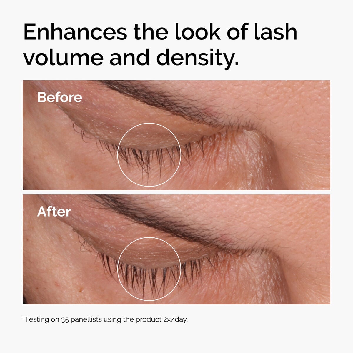 Multi-Peptide Lash and Brow Serum Targeted Eye Support H1