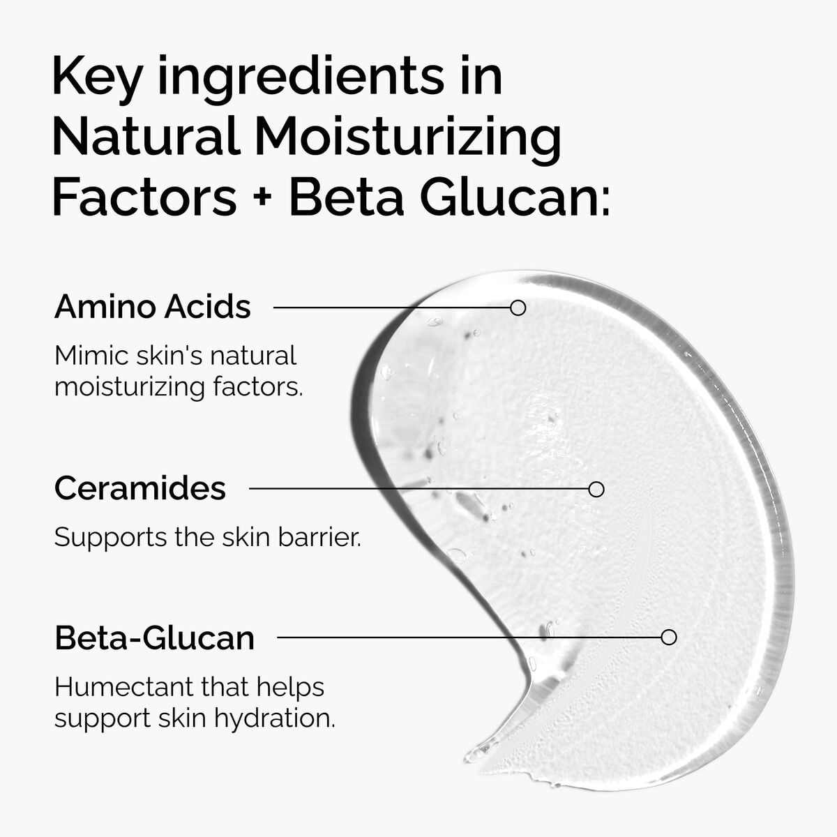 Natural Moisturizing Factors + Beta Glucan Daily Treatment Ritual H3