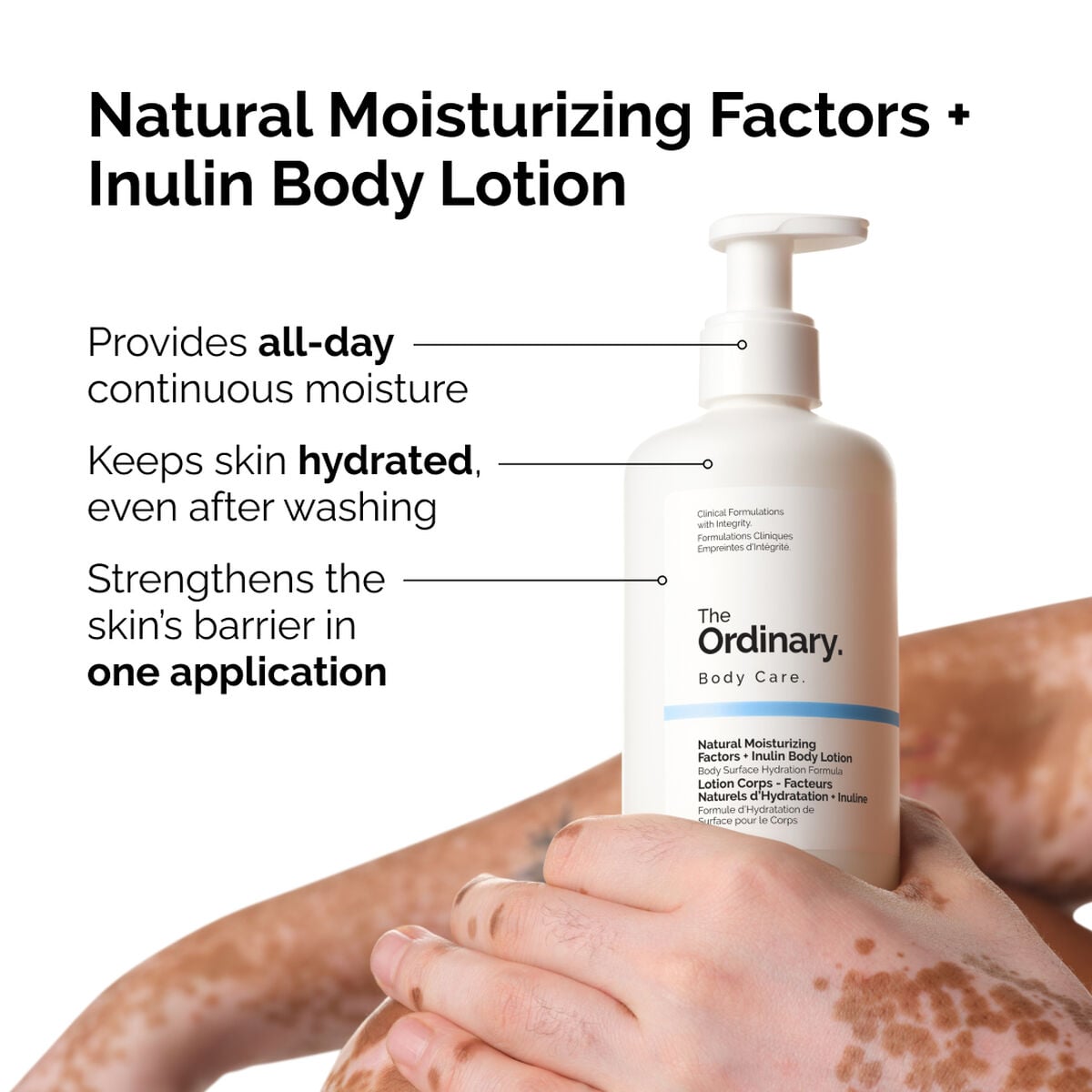 Natural Moisturizing Factors + Inulin Body Lotion Daily Treatment Ritual V9