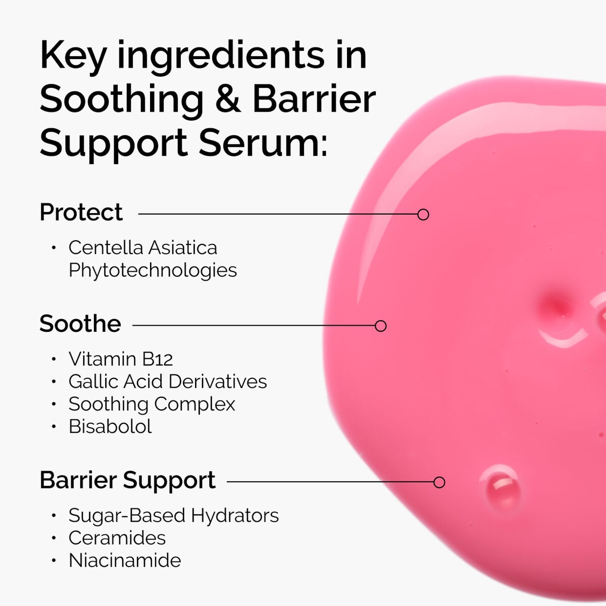 Soothing & Barrier Support Serum Targeted Serum Care H2