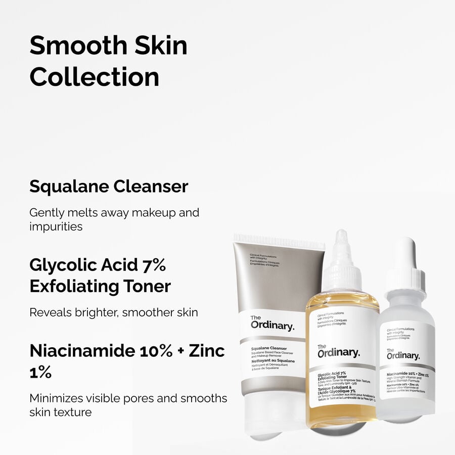 The Smooth Skin Collection Curated Care Set X8