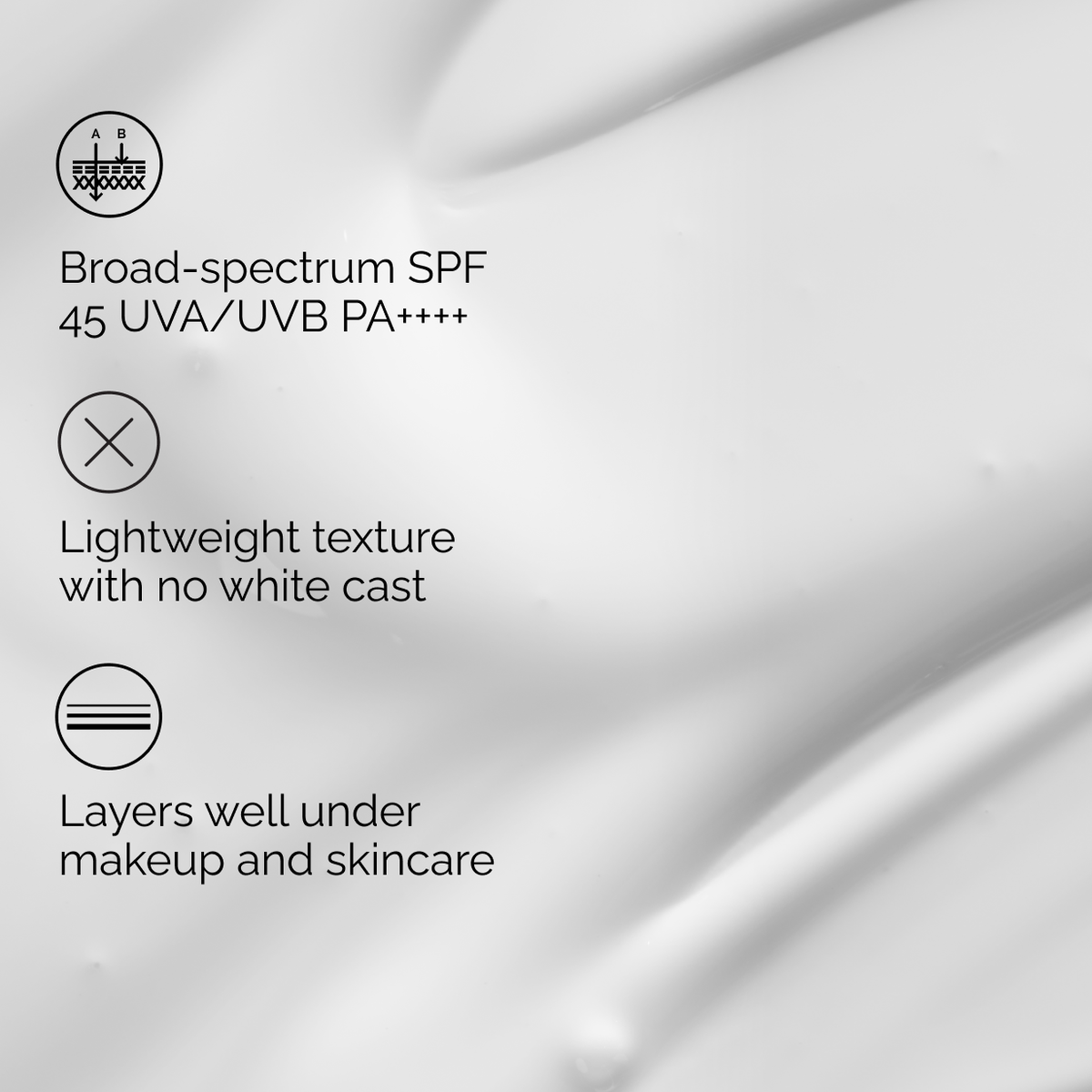 UV Filters SPF 45 Serum Daily Treatment Ritual D1